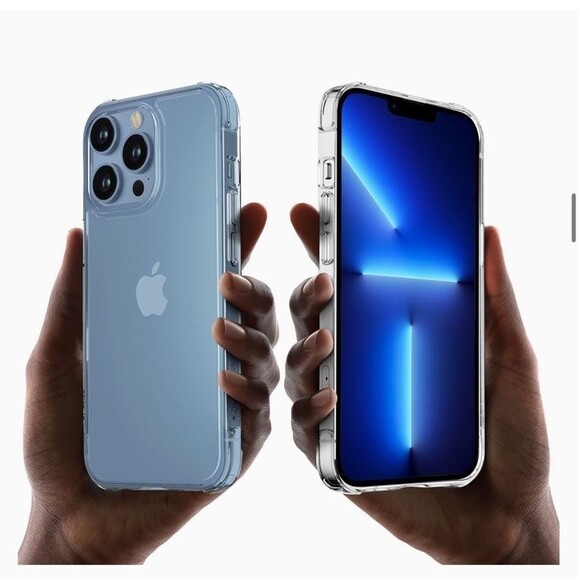 iPhone 13 Pro Case Case Clear Slim Phone Cases 2 Pack Apple iPhone 13 Pro B1 - Picture 4 of 6